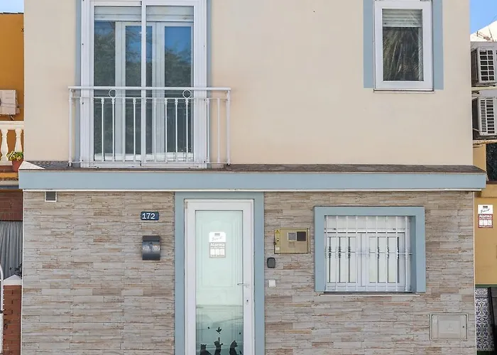 El Palo House, Seaside Detached Duplex 20 Metres From The Beach, Apartmán *